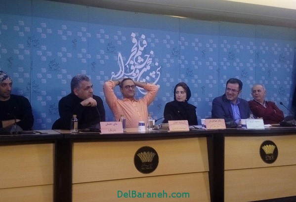 جنجال در نشست خبری فیلم نگار رامبد جوان در جشنواره فجر 95+فیلم