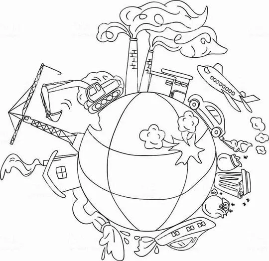 Air Pollution Coloring Worksheet10 (12)