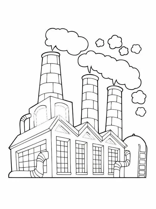 Air Pollution Coloring Worksheet10 (18)