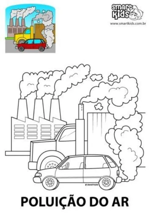 Air Pollution Coloring Worksheet10 (3)