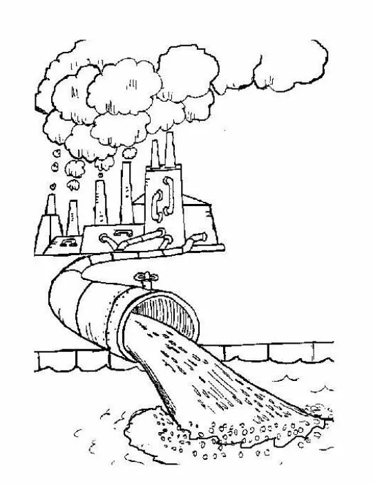 Air Pollution Coloring Worksheet10 (5)