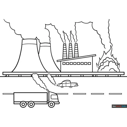 Air Pollution Coloring Worksheet10 (8)