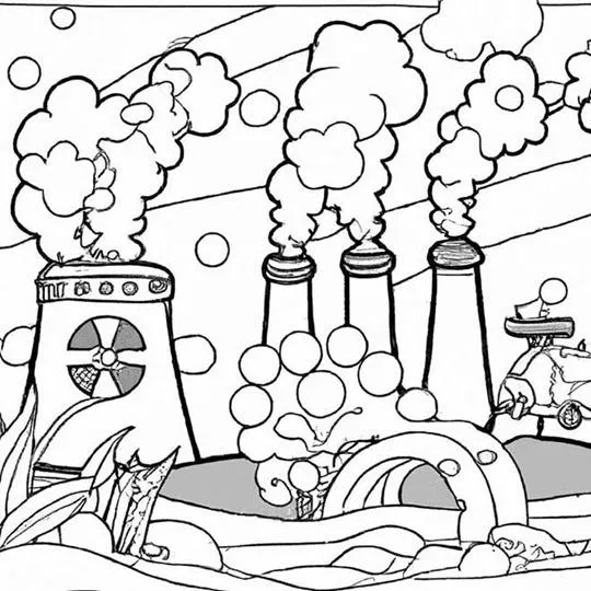 Air Pollution Coloring Worksheet10 (9)