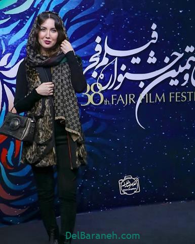 مدل مانتو نازنین صلح جو در جشنواره فیلم فجر 98