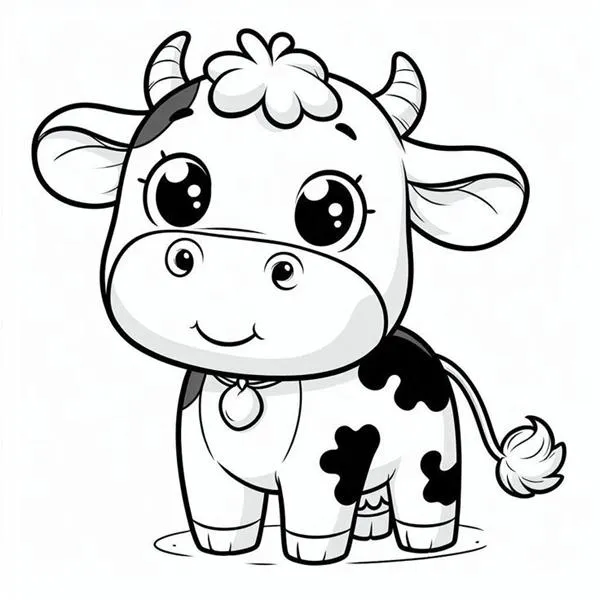 Cow coloring worksheet01 (13)