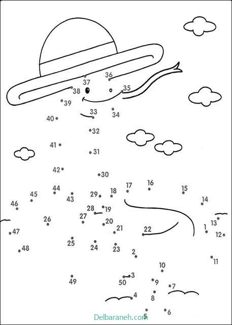 نقاشی وصل کردن اعداد (۲۸)