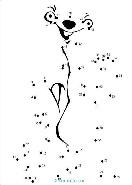 نقاشی وصل کردن اعداد (۳۹)