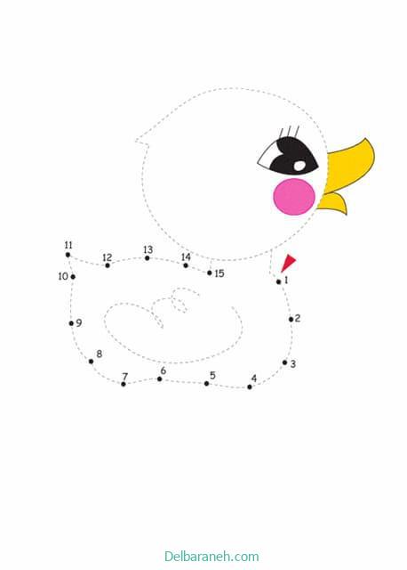 نقاشی وصل کردن اعداد (۶۱)