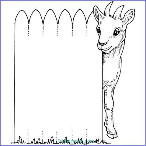 رنگ آمیزی کودکانه بز (۹)
