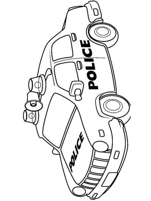 Police car coloring worksheet01 (14)