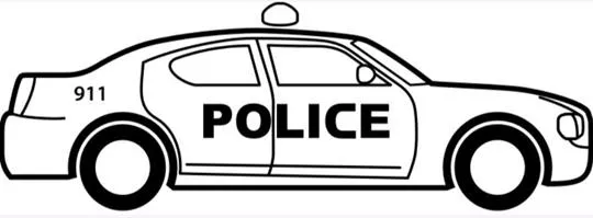 Police car coloring worksheet01 (16)
