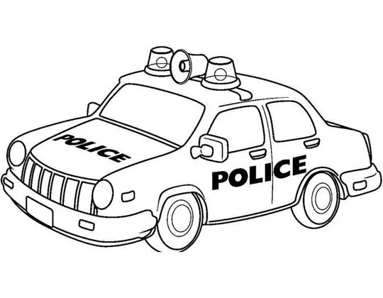 Police car coloring worksheet01 (9)