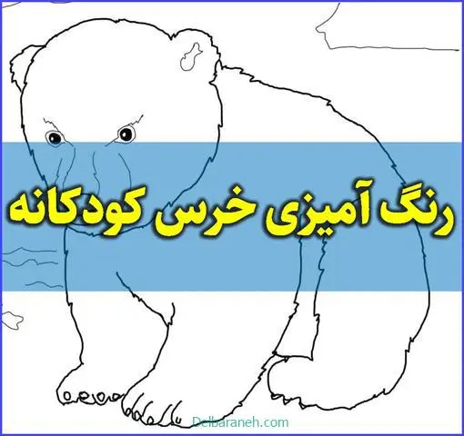 رنگ-آمیزی-خرس-کودکانه