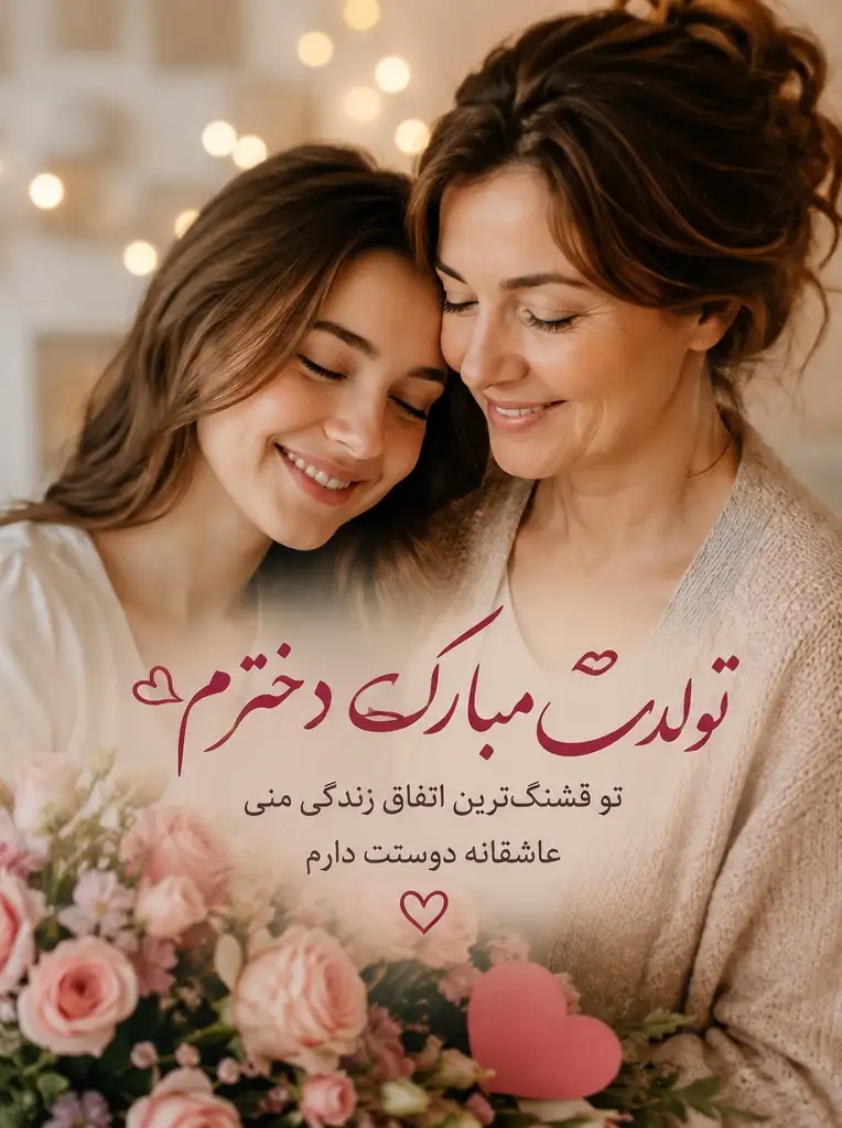تبریک تولد برای دختر بزرگسال تبریک تولد برای دختر بزرگسال
