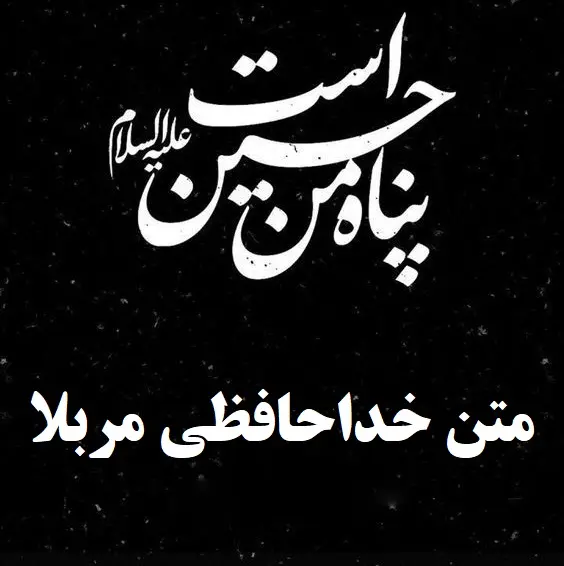 متن برای خداحافظی سفر کربلا