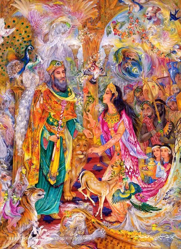 حضرت سلیمان و ملکه سبا (Copy)