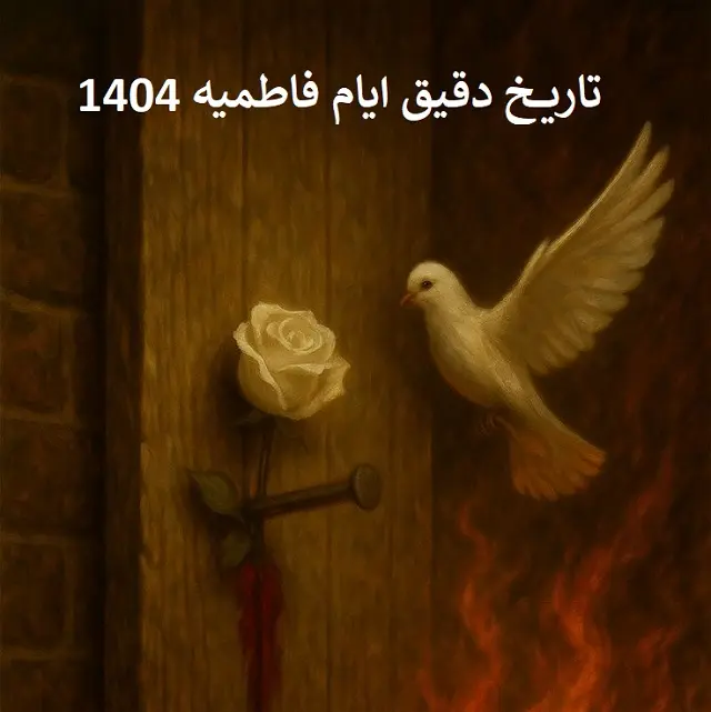 زمان دقیق ایام فاطمیه ۱۴۰۴ زمان دقیق ایام فاطمیه ۱۴۰۴