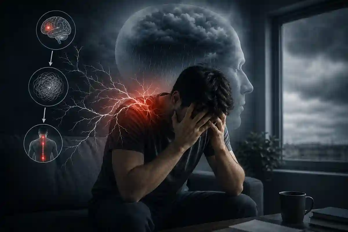افسردگی و درد جسمانی؛ ارتباط سلامت روان با درد مزمن