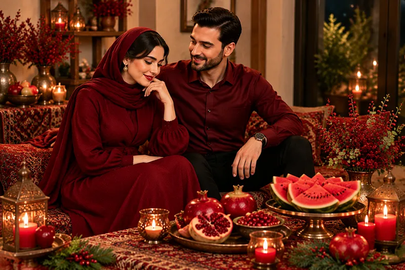 برای شب یلدا چی بپوشیم؟ ایده های استایل زنانه و مردانه 1405 برای شب یلدا چی بپوشیم؟ ایده های استایل زنانه و مردانه 1405
