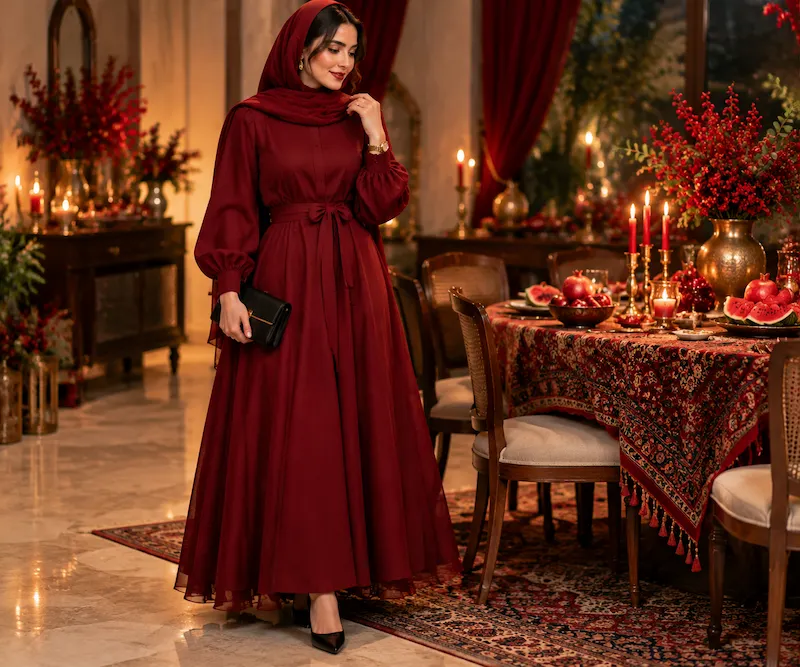 برای شب یلدا چی بپوشیم؟ ایده‌ های استایل زنانه و مردانه 1405